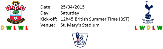 The Forward Line Saints vs Spurs